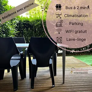 Apartamento Superbe Dans Résidence Avec Piscine, Toulouse